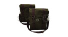 For Royal Enfield Goan Classic 350 Military Pannier Bags Olive Color and Mounting - SPAREZO For Royal Enfield Goan Classic 350 Military Pannier Bags Olive Color and Mounting - SPAREZO
